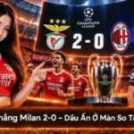 Benfica thắng Milan 2-0