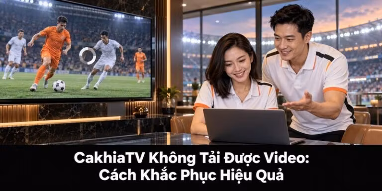 CakhiaTV Không Tải Được Video: Cách Khắc Phục Hiệu Quả