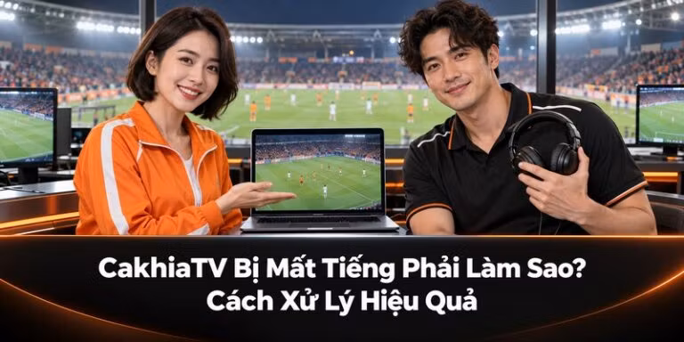 CakhiaTV Bị Mất Tiếng Phải Làm Sao? Cách Xử Lý Hiệu Quả